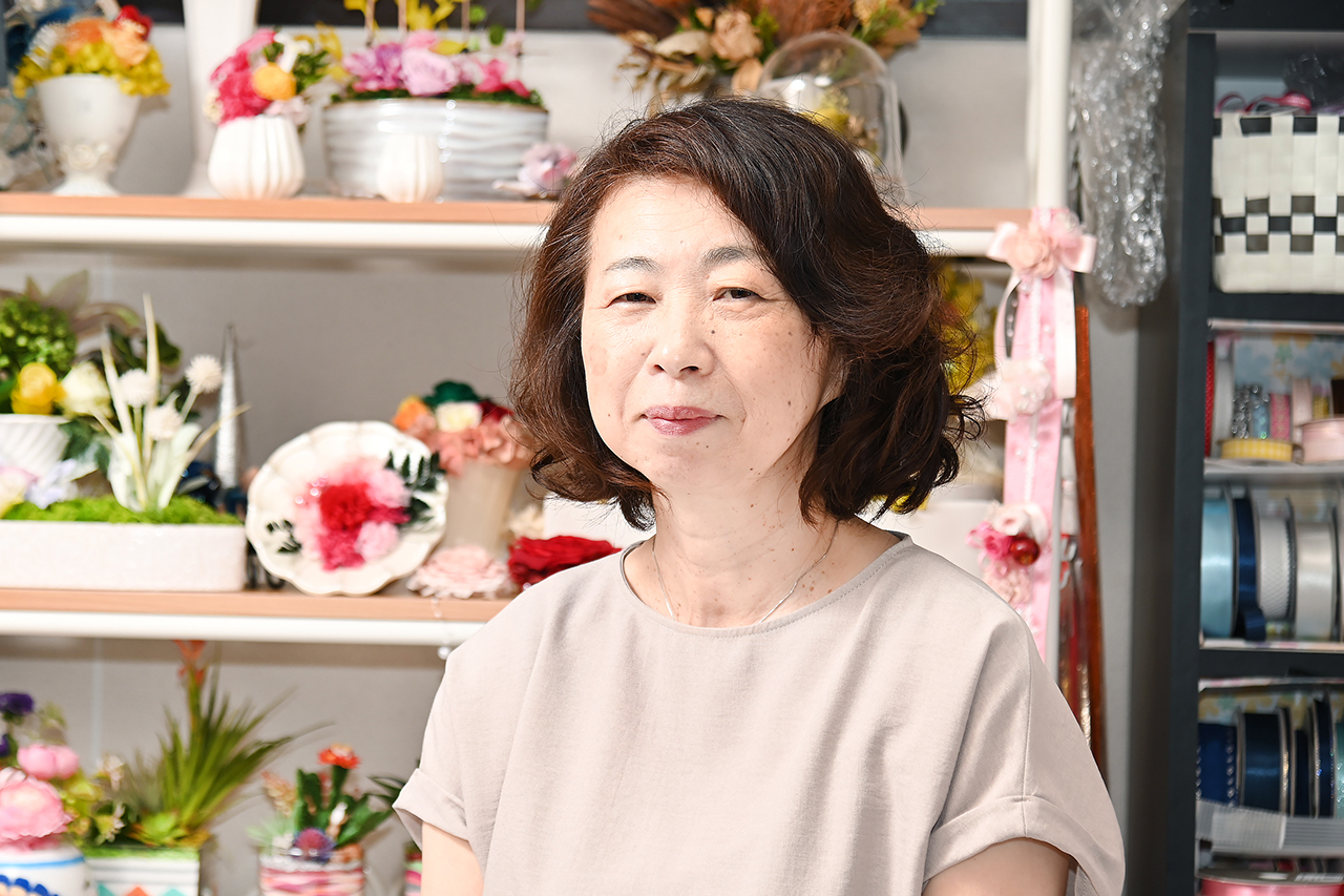 花工房 菜の花 サロン案内 田川市のプリザーブドフラワー講座